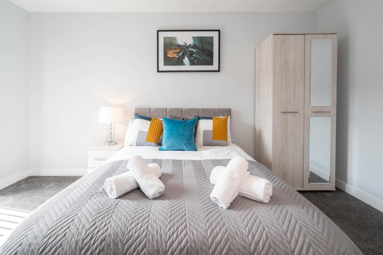 New Build - 2 Bed Snug Modern Apartment - Juliet Balcony - Roof Top Terrace - Digbeth, Birmingham City Centre - Free Netflix & Smart Tv Exterior foto